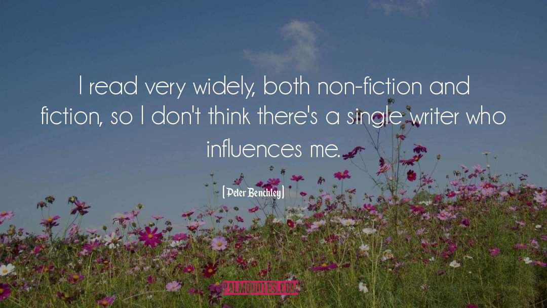 Non Fiction quotes by Peter Benchley