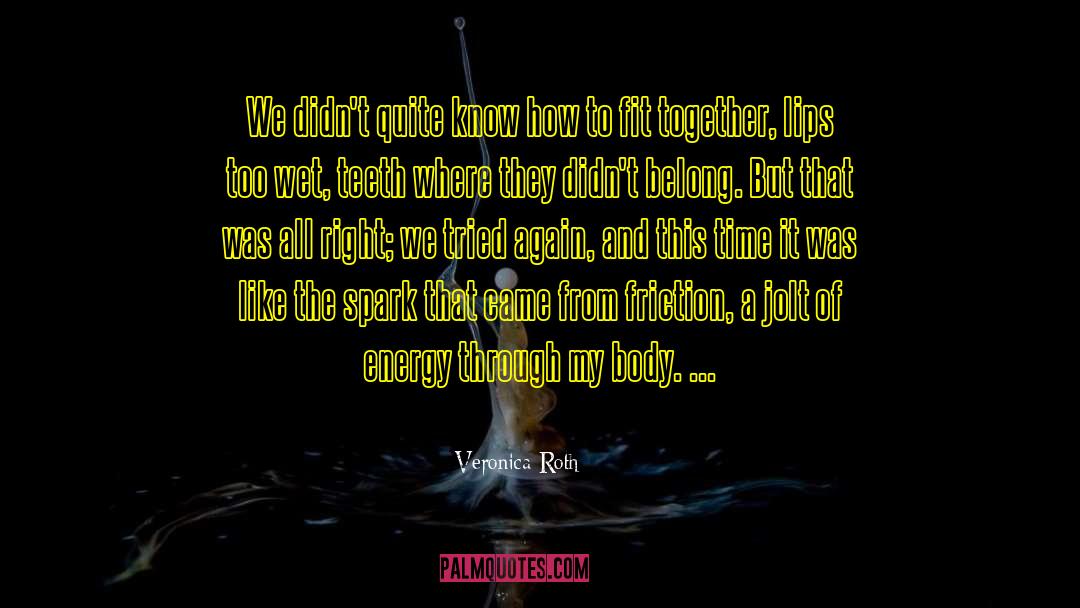 Non Friction quotes by Veronica Roth