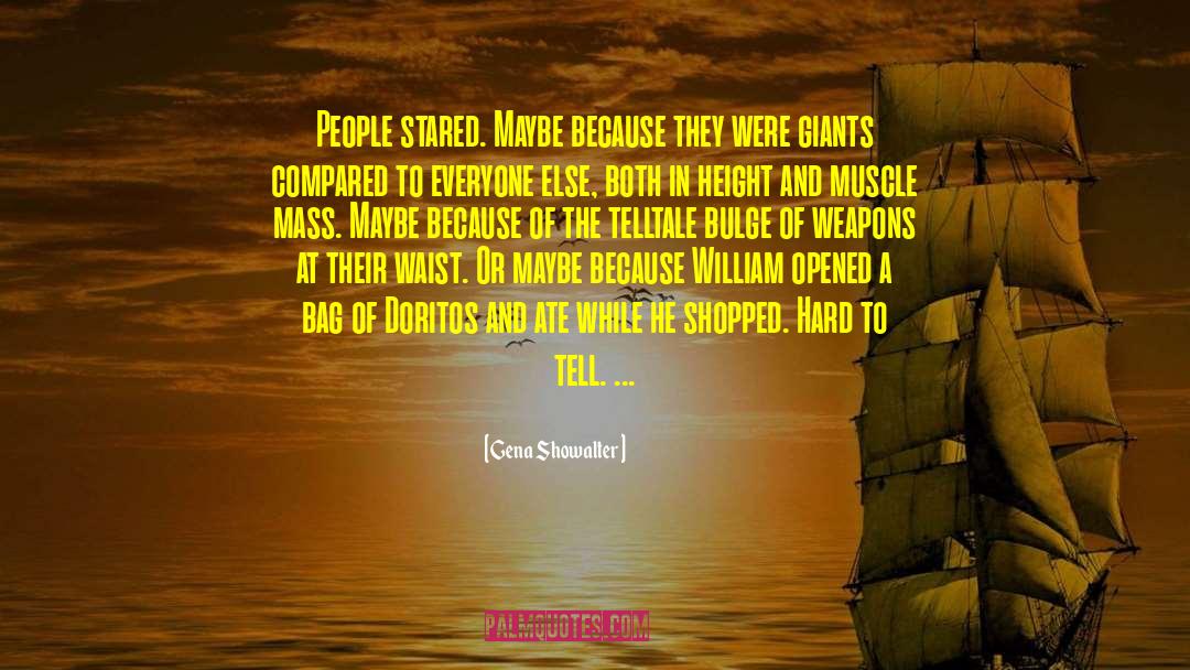 Non Lethal Weapons quotes by Gena Showalter