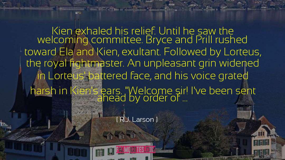 Non Lethal Weapons quotes by R.J. Larson