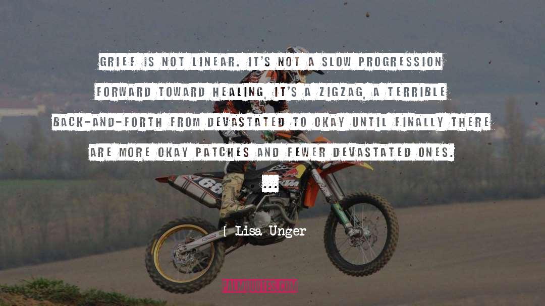 Non Linear quotes by Lisa Unger