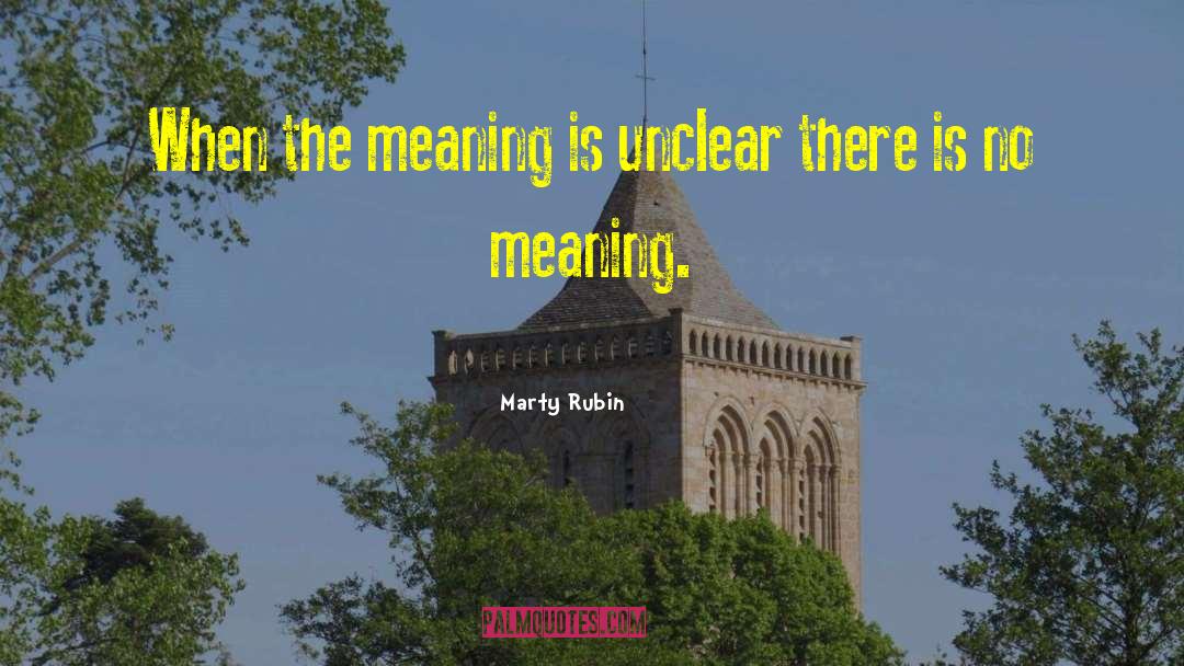 Non Meaning In Tagalog quotes by Marty Rubin