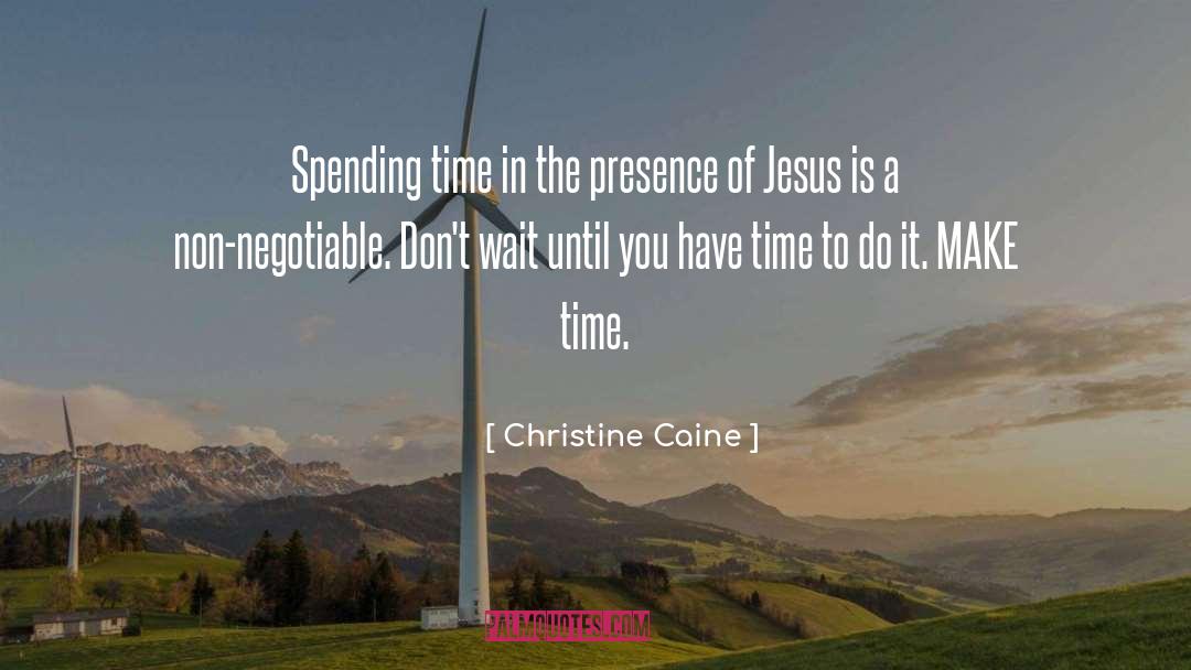 Non Negotiable quotes by Christine Caine