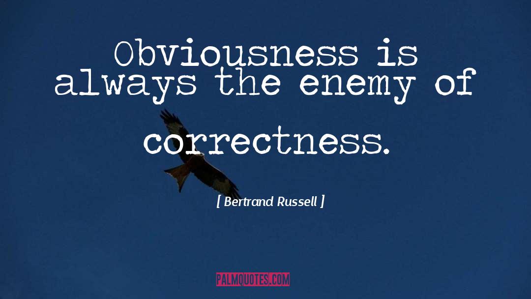 Non Obviousness quotes by Bertrand Russell