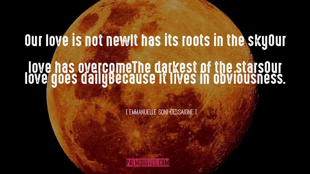 Non Obviousness quotes by Emmanuelle Soni-Dessaigne