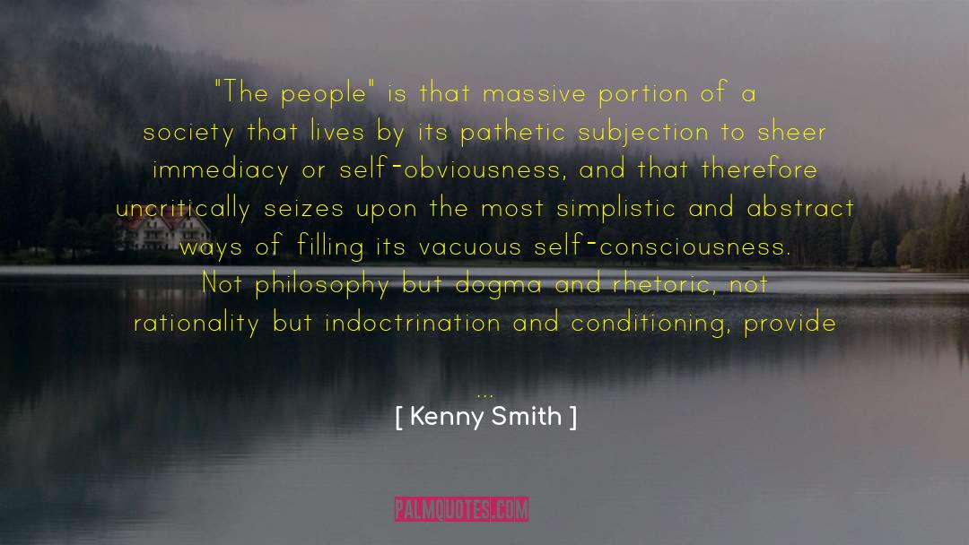 Non Obviousness quotes by Kenny Smith