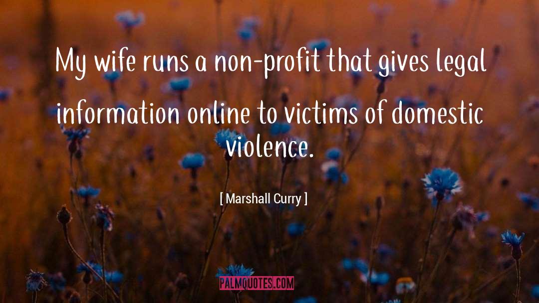 Non Profit quotes by Marshall Curry