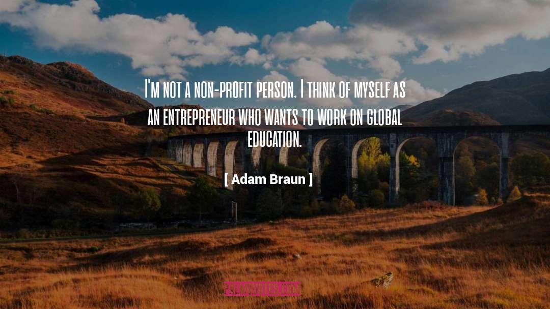Non Profit quotes by Adam Braun