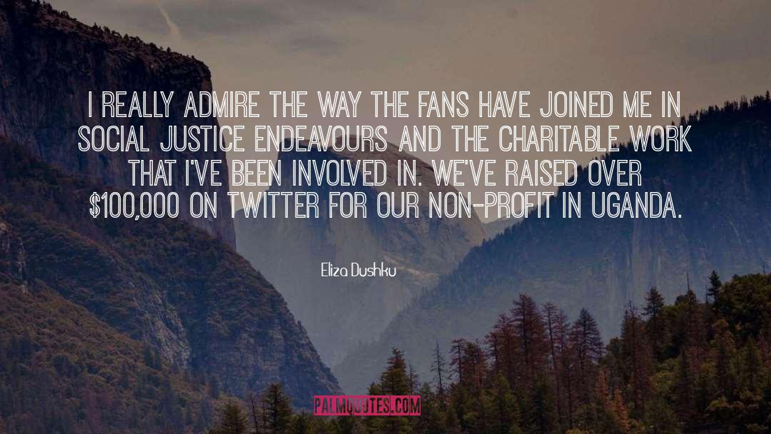 Non Profit quotes by Eliza Dushku