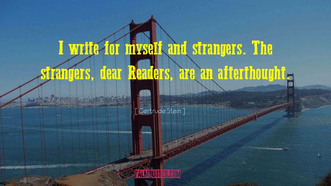 Non Readers quotes by Gertrude Stein