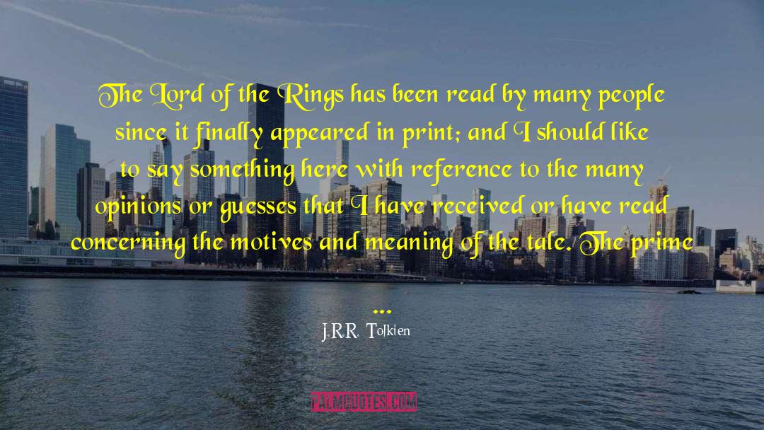 Non Readers quotes by J.R.R. Tolkien