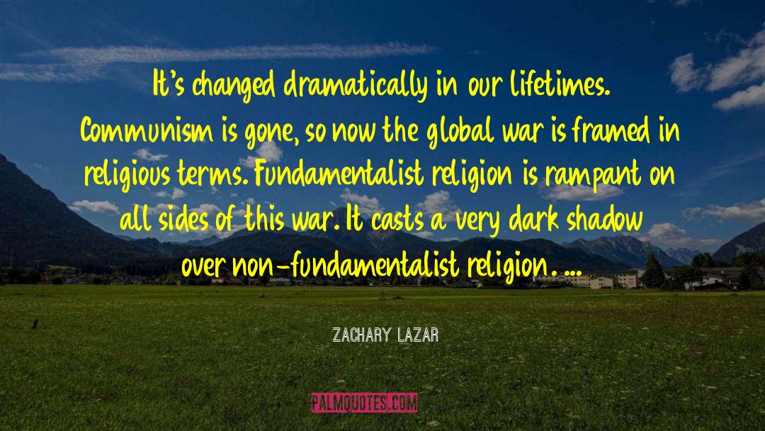 Non Religious Spiritual quotes by Zachary Lazar