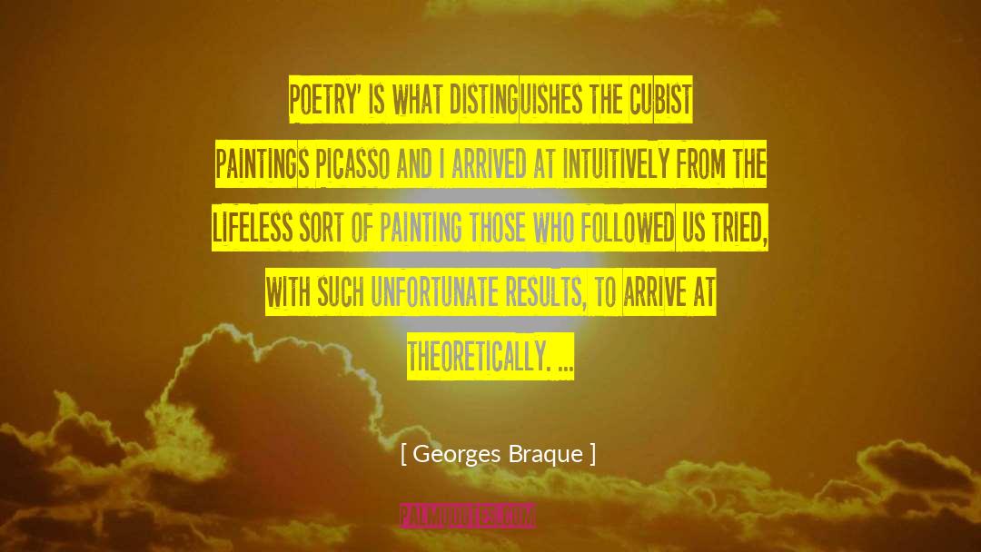 Non Representational Paintings quotes by Georges Braque