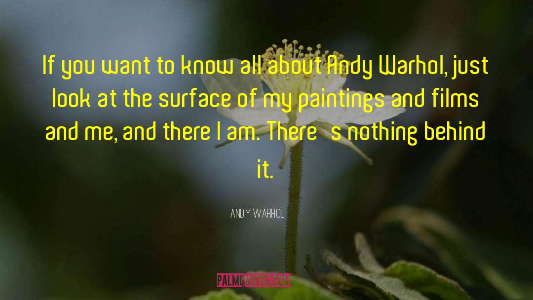 Non Representational Paintings quotes by Andy Warhol