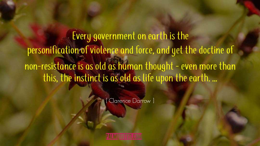 Non Resistance quotes by Clarence Darrow