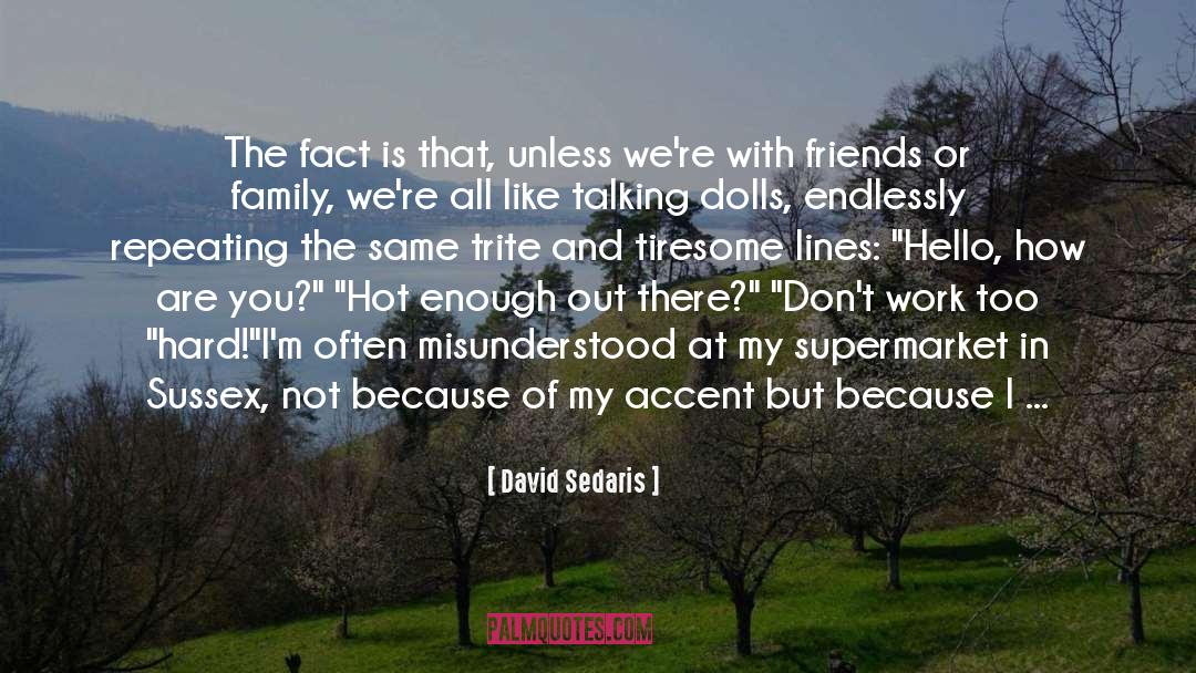 Non Sequitur quotes by David Sedaris