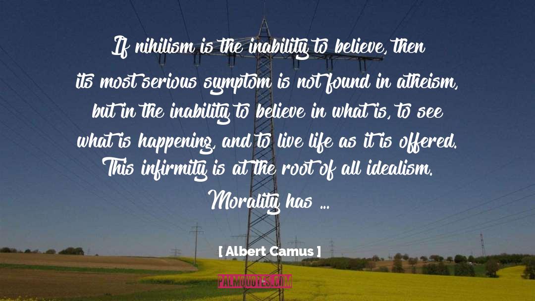 Non Serious Attitude quotes by Albert Camus