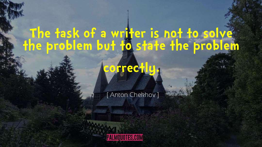 Non Solve quotes by Anton Chekhov