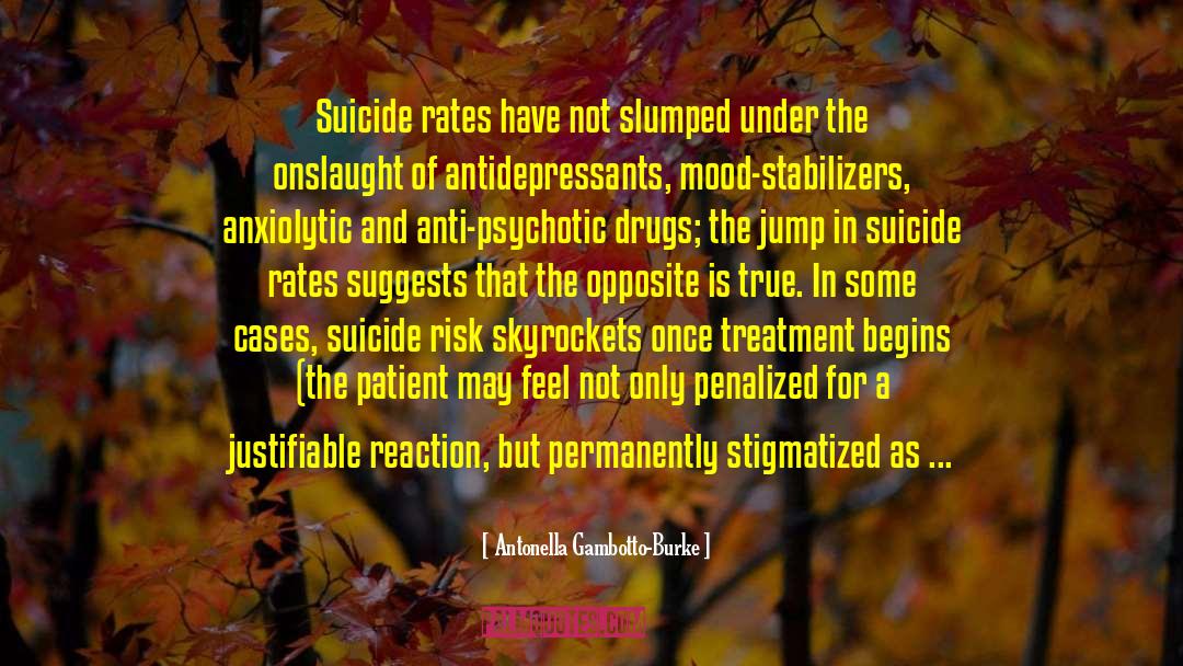 Non Suicidal Self Injury quotes by Antonella Gambotto-Burke