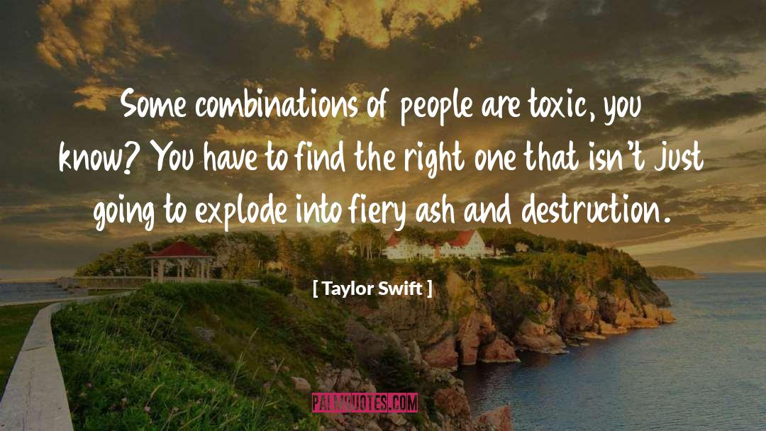 Non Toxic Beauty quotes by Taylor Swift