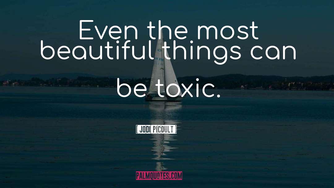 Non Toxic Beauty quotes by Jodi Picoult