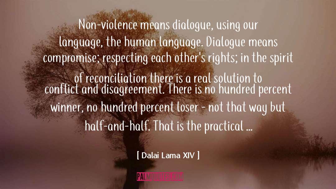 Non Violence quotes by Dalai Lama XIV