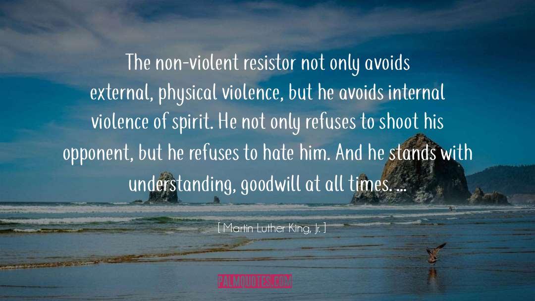 Non Violent quotes by Martin Luther King, Jr.