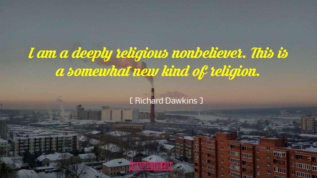 Nonbeliever quotes by Richard Dawkins