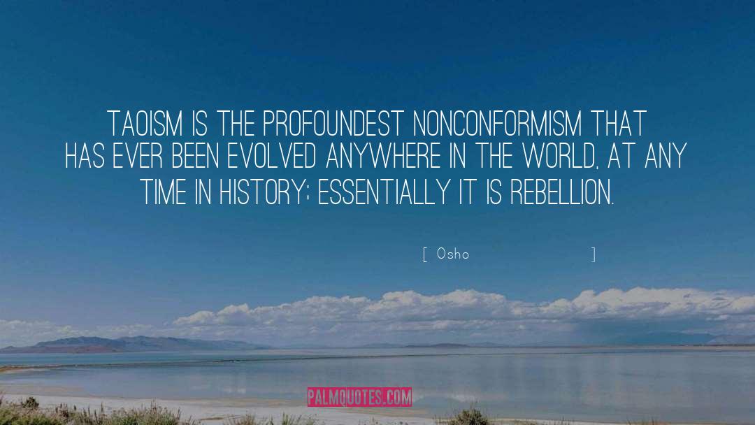 Nonconformism quotes by Osho