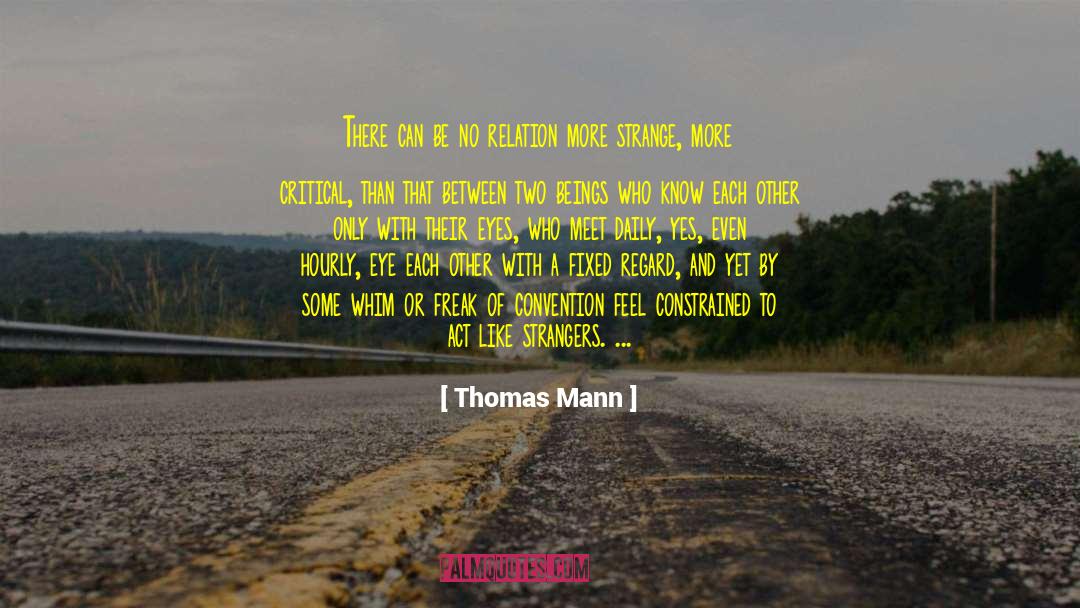 Nondiscrimination Rules quotes by Thomas Mann