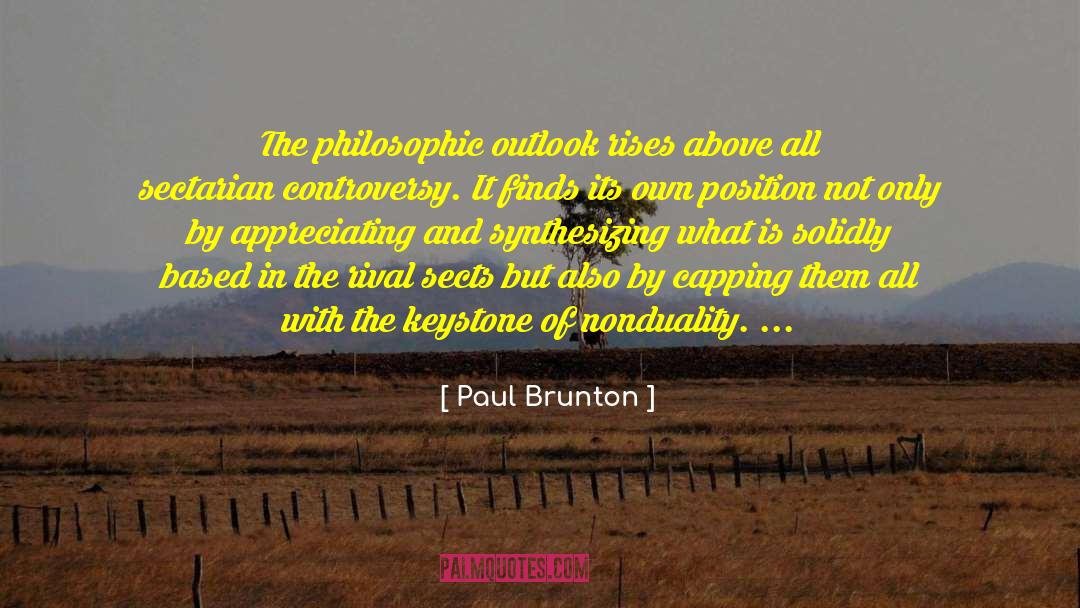 Nonduality quotes by Paul Brunton