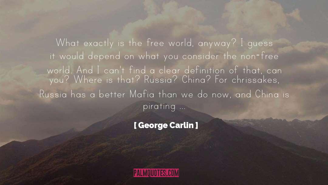 None Of Us Are Free Until All Of Us Are Free quotes by George Carlin