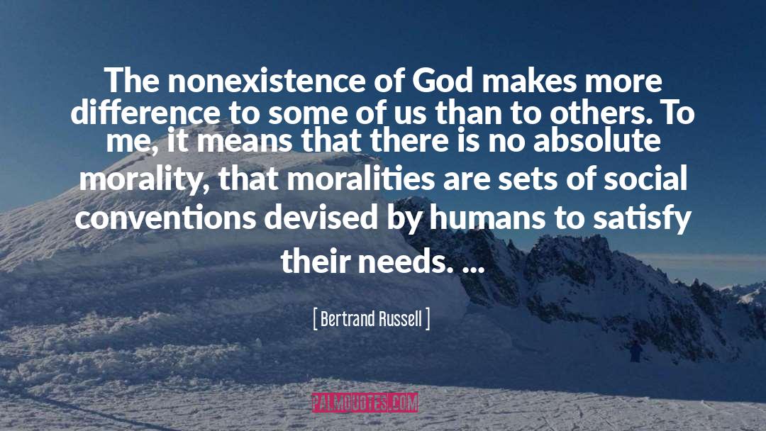 Nonexistence quotes by Bertrand Russell