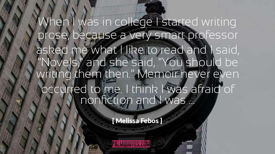 Nonfiction quotes by Melissa Febos