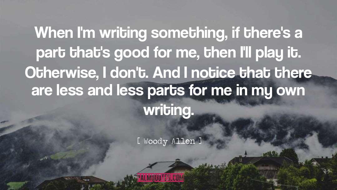 Nonfiction Writing quotes by Woody Allen