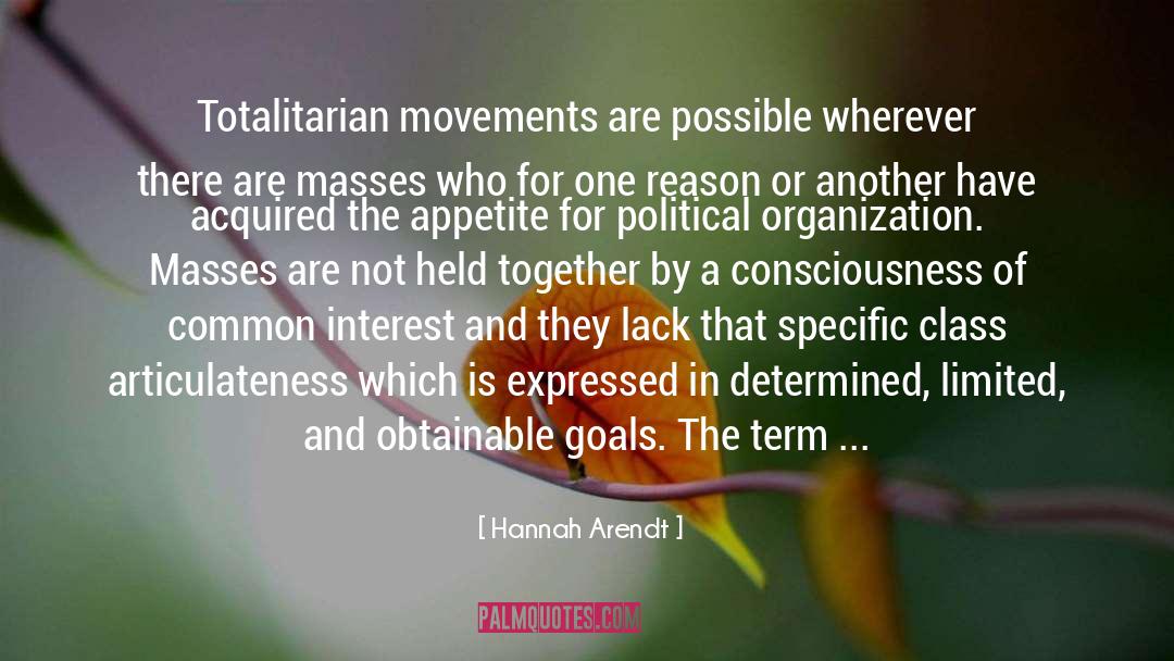 Nonhierarchical Organizations quotes by Hannah Arendt