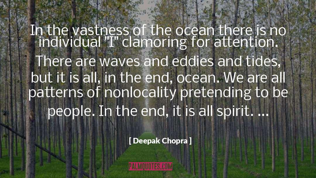 Nonlocality quotes by Deepak Chopra