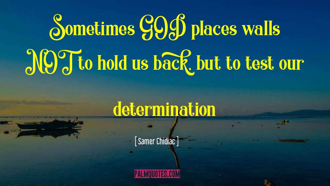 Nonmonetary Determination quotes by Samer Chidiac