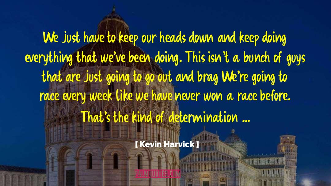 Nonmonetary Determination quotes by Kevin Harvick