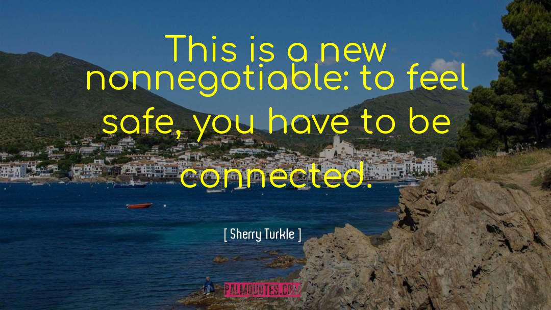 Nonnegotiable quotes by Sherry Turkle