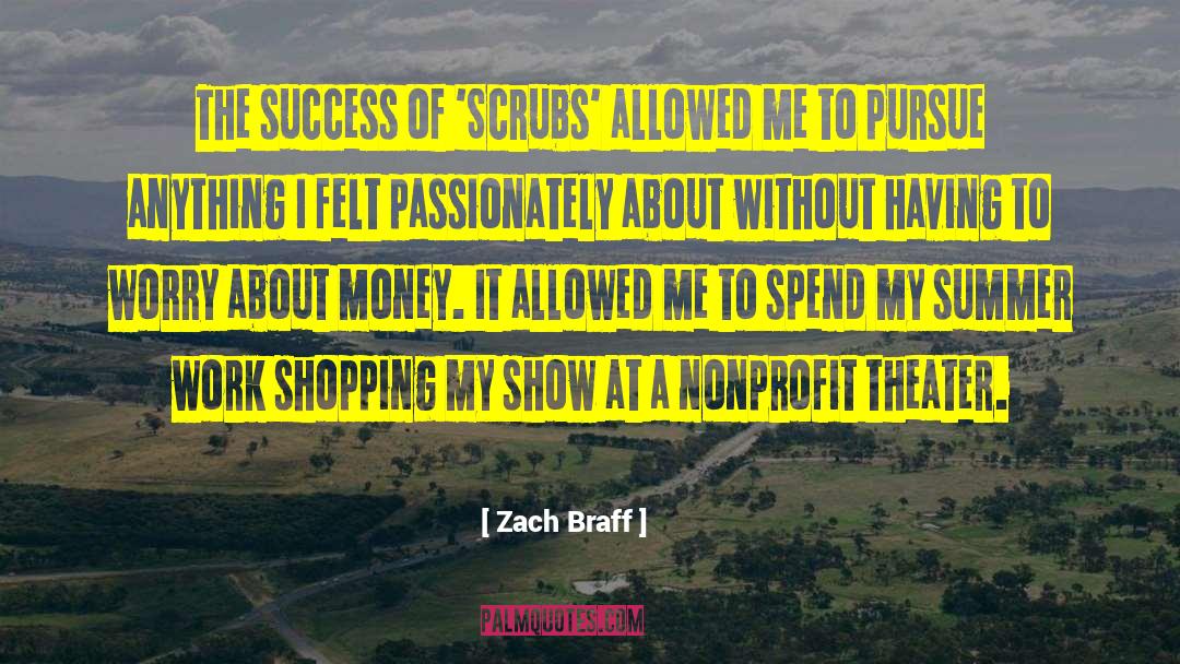 Nonprofit quotes by Zach Braff