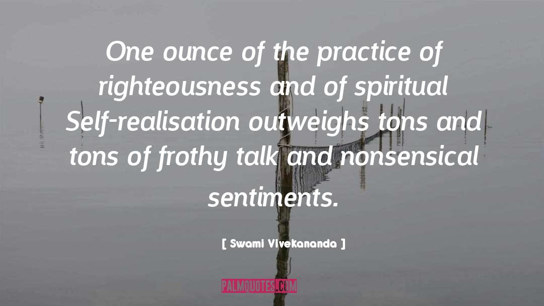 Nonsensical quotes by Swami Vivekananda
