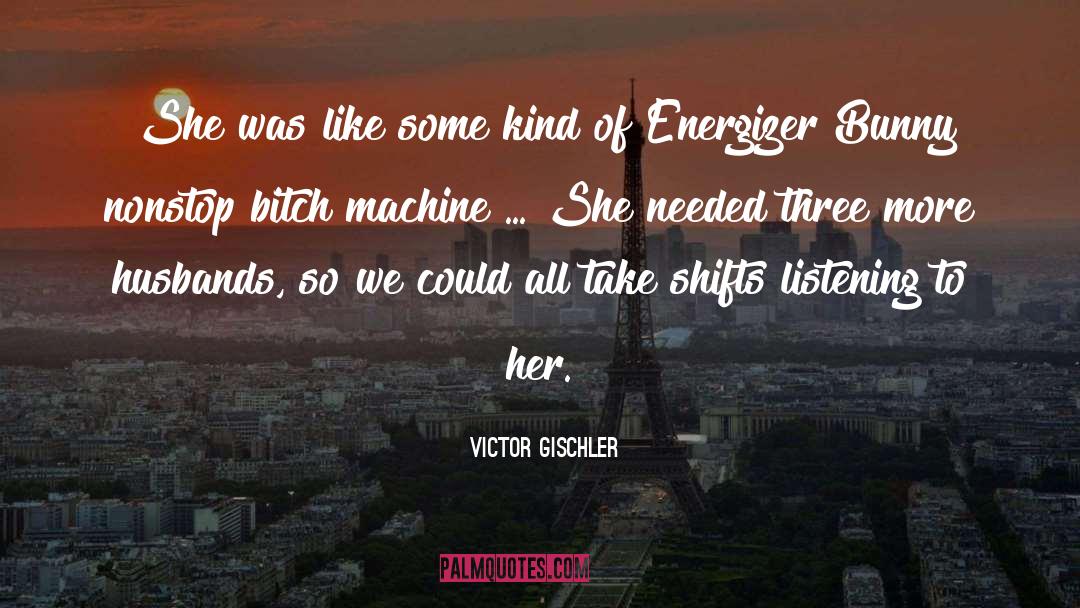 Nonstop quotes by Victor Gischler