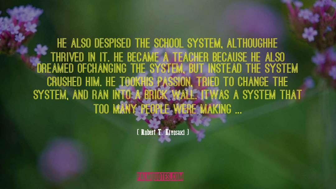 Nonviolence In School quotes by Robert T. Kiyosaki