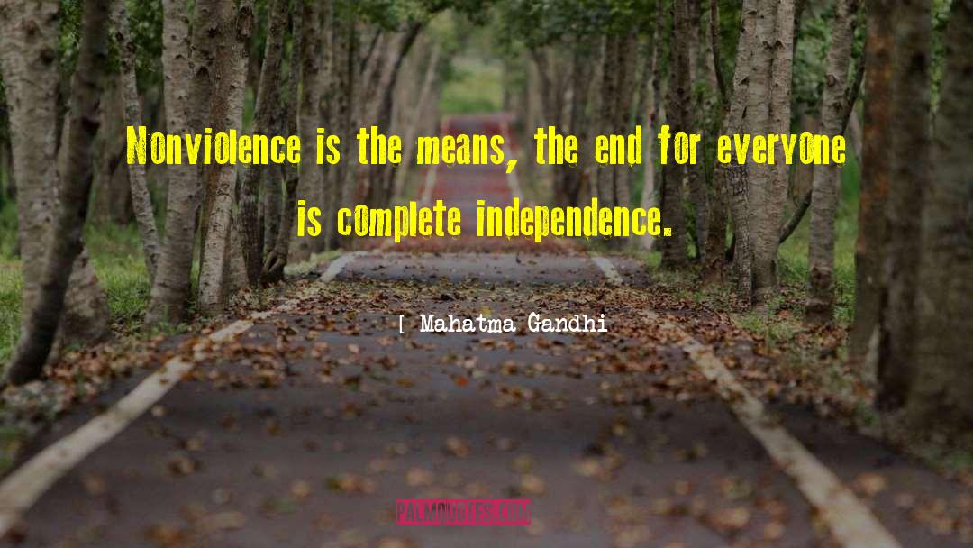 Nonviolence quotes by Mahatma Gandhi