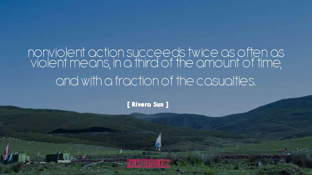 Nonviolent Action quotes by Rivera Sun