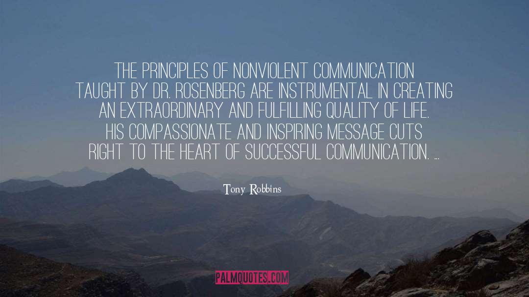 Nonviolent Communication quotes by Tony Robbins