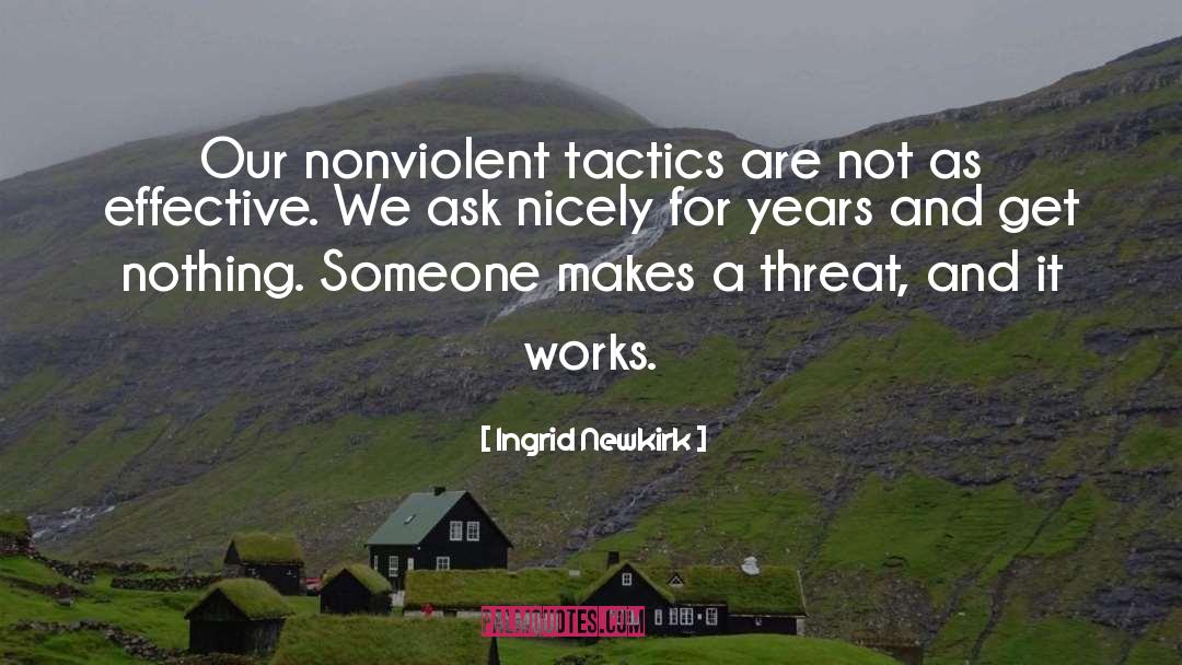 Nonviolent quotes by Ingrid Newkirk
