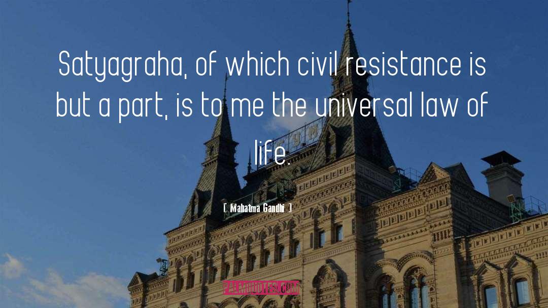Nonviolent Resistance quotes by Mahatma Gandhi