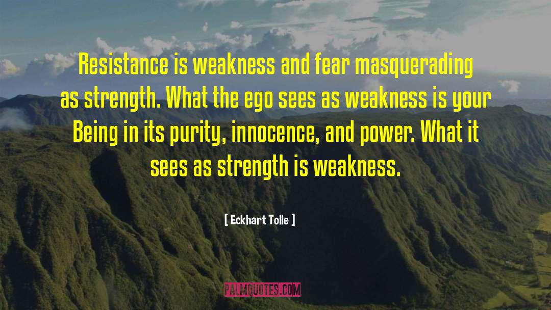 Nonviolent Resistance quotes by Eckhart Tolle